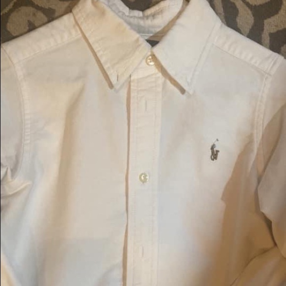 Ralph Lauren Polo long sleeved button up size 4